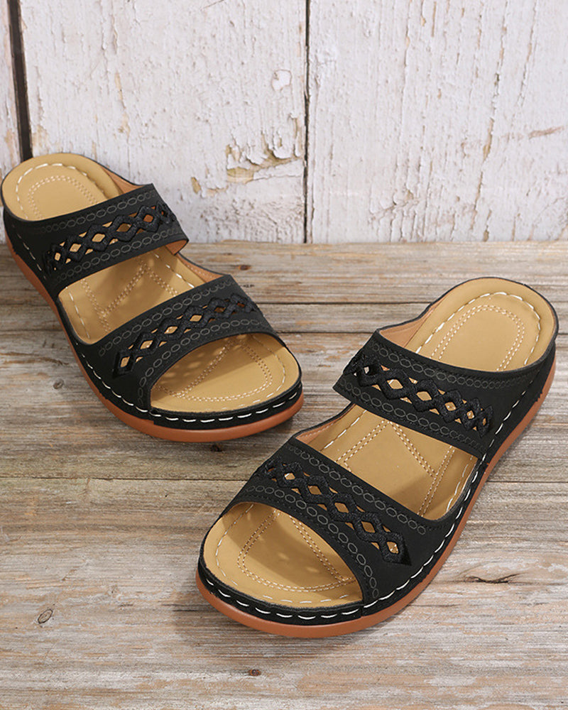 Linda | Monochrome sandals