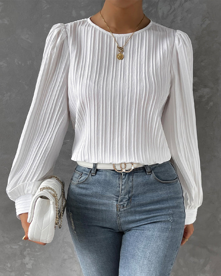 Maxim | Lantern Sleeve top