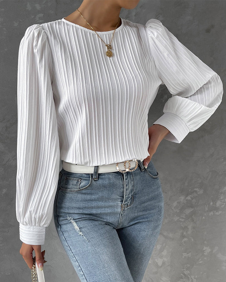 Maxim | Lantern Sleeve top