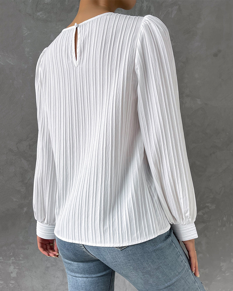 Maxim | Lantern Sleeve top