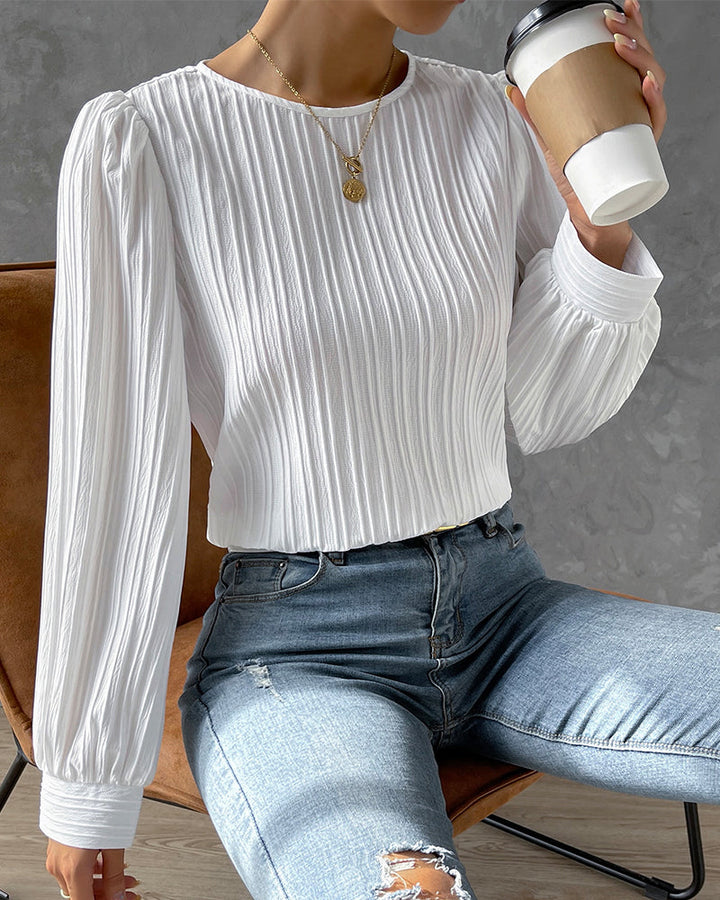 Maxim | Lantern Sleeve top