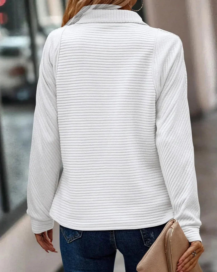 Elois | Trendy Zip Sweater