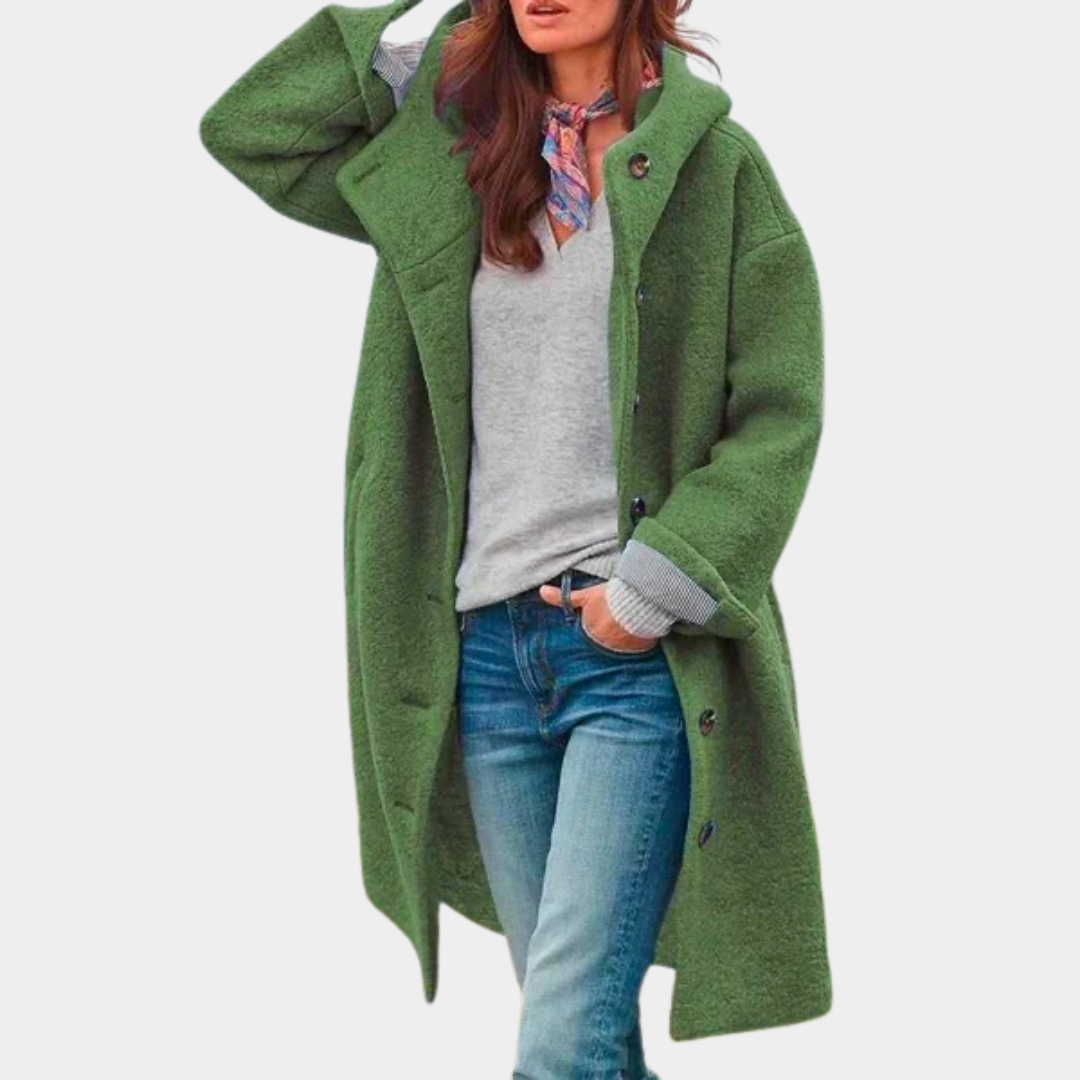 Audrey | Cozy Outdoor Buttoned Coat