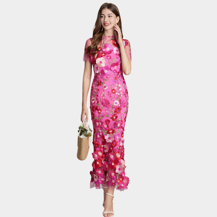 Jessica | Floral Finesse Dress