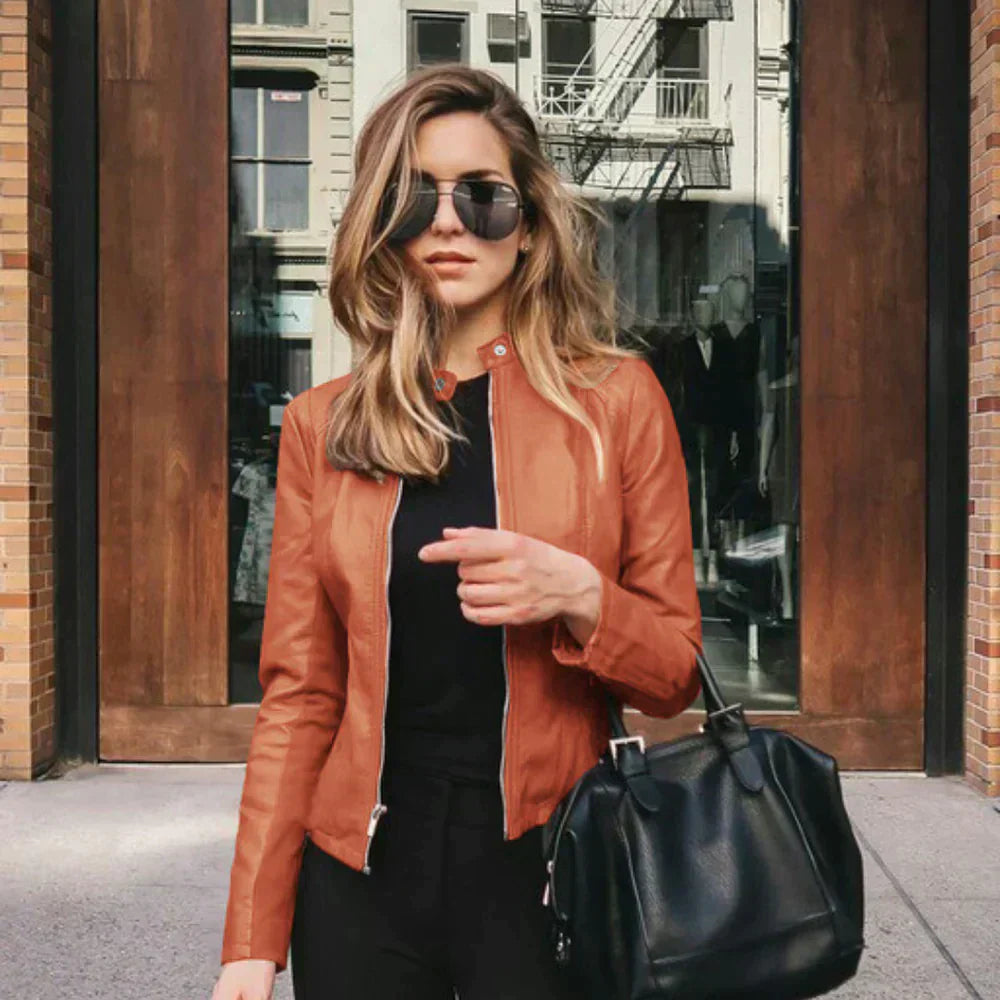 Sophia | Italian Leather Jacket